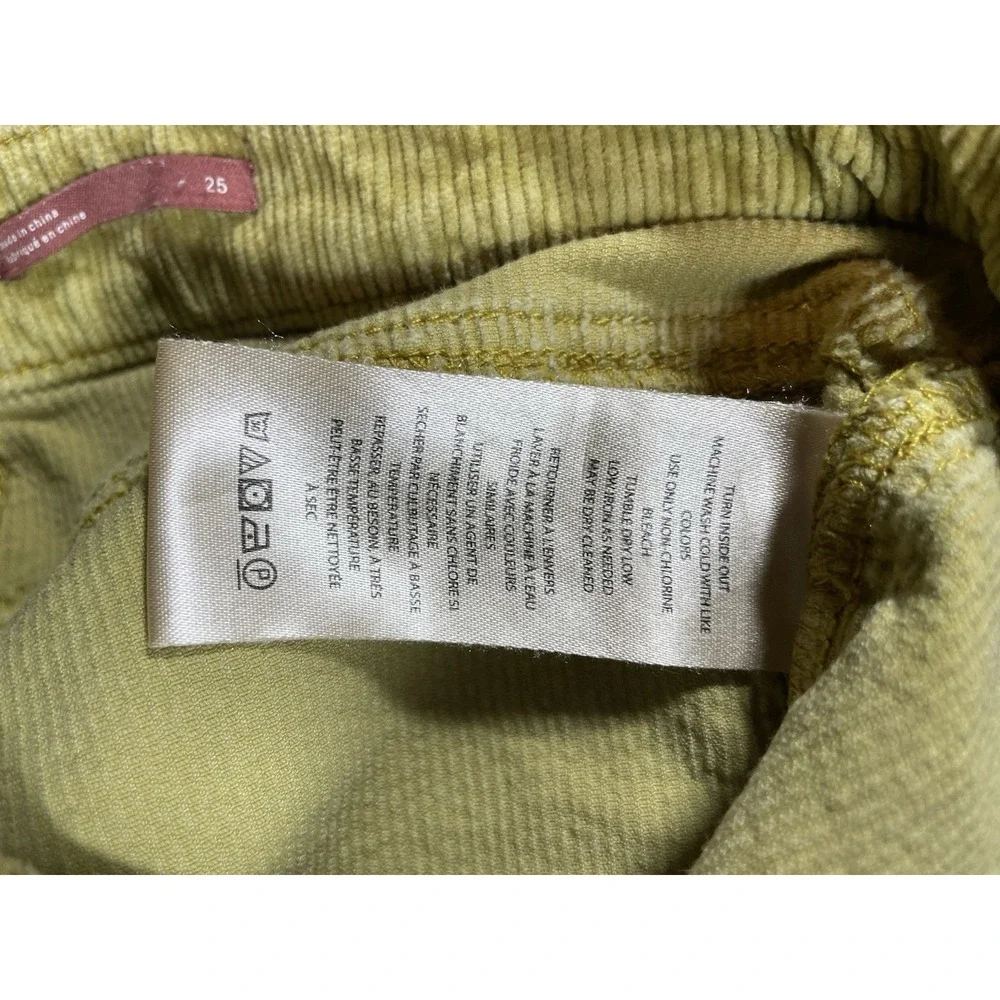 Pilcro by Anthropologie Women's Corduroy Flare Pants Size 25